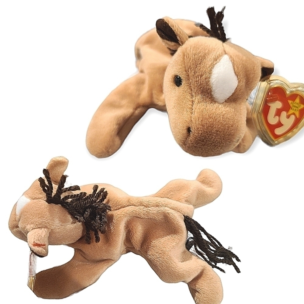 𝅺TY Original, Rare, Retired Derby the horse Beanie Baby
